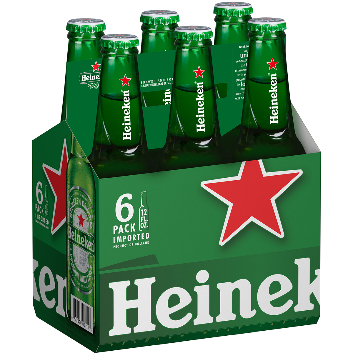 Heineken, 6 Pack 12 oz. Bottle Beer – Your local neighborhood liquor ...